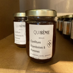 CONFITURE FRAMBOISE ET POMME