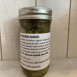 CORNICHONS MARINÉS 250 ML