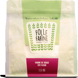 FARINE DE SEIGLE BIOLOGIQUE 1.5KG