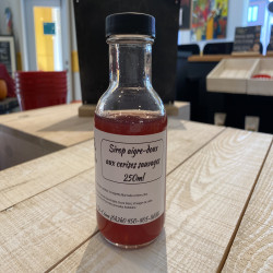 SIROP AIGRE-DOUX AUX CERISES SAUVAGES