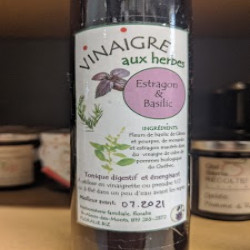 VINAIGRE AUX HERBES - ESTRAGON / MONARDE / BASILIC