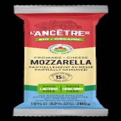 MOZZARELLA 15% M.G. PART. ÉCRÉMÉ BIO