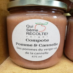COMPOTE DE POMME ET CANNELLE